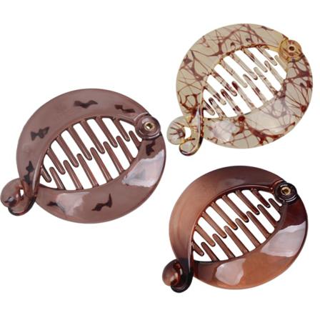 3 St Bananhårklämmor Set3