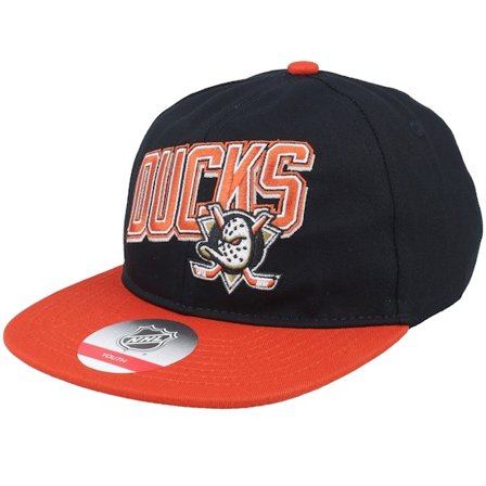 Outerstuff - NHL Noir snapback Casquette - Kids Anaheim Ducks NHL Black/Orange Snapback @ Hatstore