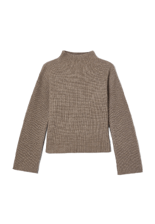 Wera Ulltröja ISOLA Stickat Brun L