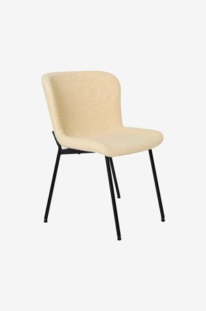 Nordic Furniture Group - Spisebordsstol Teddy, 4 pak - Beige - Stole - Fra Homeroom