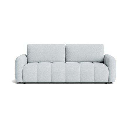Toscana 3 personers sovesofa, opbevaring - Aragon Krystal blå - 239x107x90cm - Sofa, sovesofa - Med Bonell fjedre og praktisk opbevaring