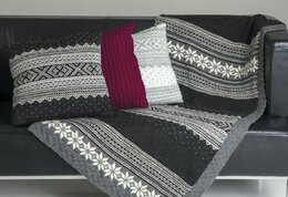 Beskrivning Pläd och kuddar