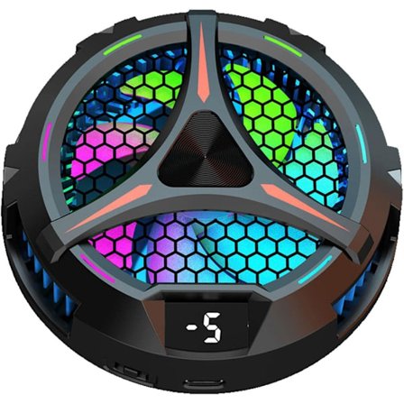 Mobiltelefonkylare med halvledarkylchip – Stark magnetism, portabel fläkt för surfplatta, smartphone, padda