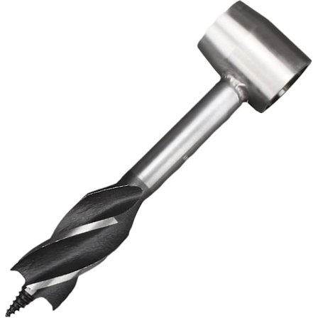 Træ udendørs overlevelsesbor, multifunktionelt skotsk øje træbor, til udendørs og camping, håndbor, udendørs overlevelse