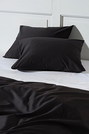 Jotex - Örngott 2-pack 50x60 Cm Ekologisk Gråsvart ZACK - Köp Örngott hos Jotex