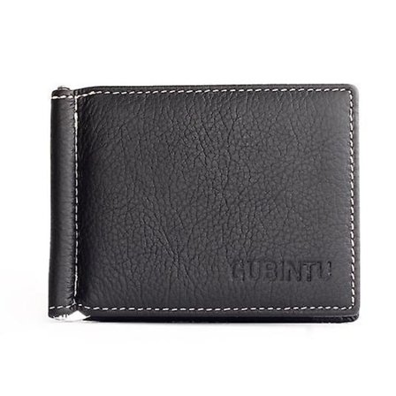 Miesten lompakko lyhyt kukkaro kaksiosainen aitoa pintanahkaa