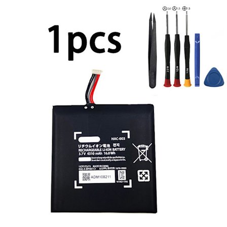 Nytt äkta HAC-003 HAC003 uppladdningsbart batteri för HAC 003 NS Switch Game Console HAC-001 4310mAh batterier