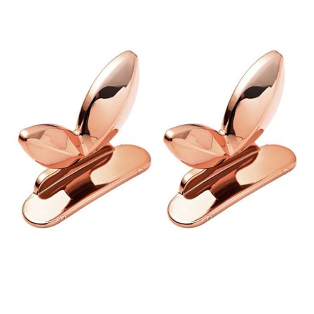 2 Stk Toalettsete Lokk Løfter Toalettring Håndtak ROSE GULL