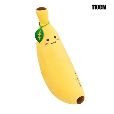 Banan plysj dukke stor tegneserie utstoppede leker myk pute ornament gave til barn hjemmekontor