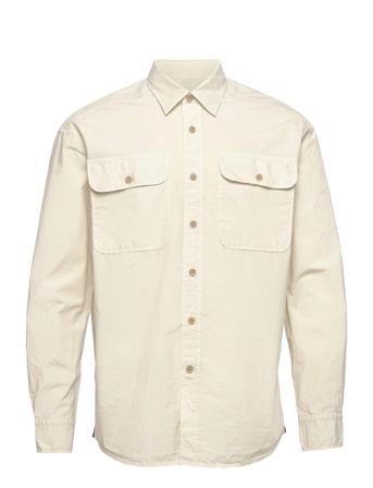 Jeremy Relaxed Shirt Cream Morris
