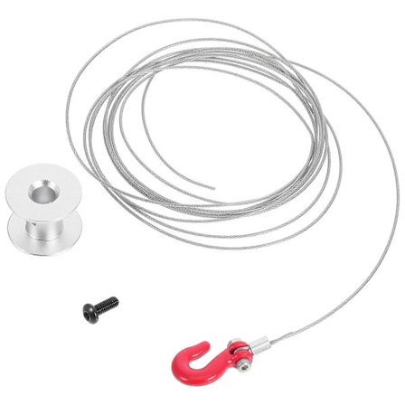 RC Crawler Recovery Tool 25T Mini Intern Spil Med Metalkrog Designet Til Off-Road Assistance I Udendørs Af Multi Metal I 1Pakke[D]