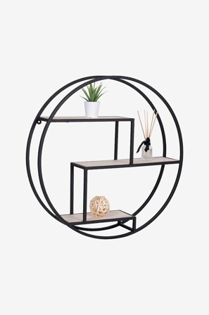 House Nordic - Hylle Rotterdam - Svart - Vegghyller - Fra Homeroom