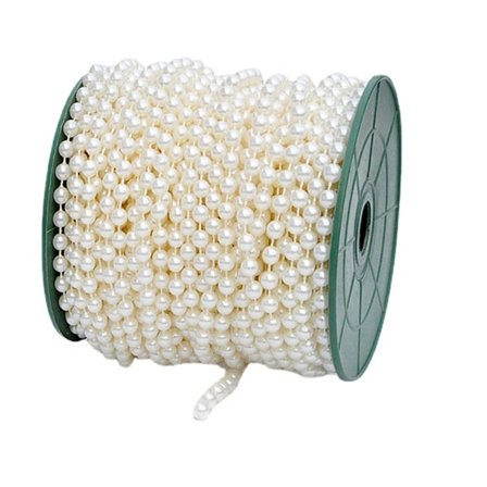 Perlekæde, kunstige perler, rulle med perlekæde