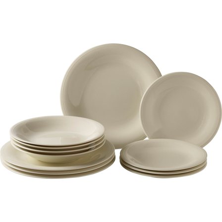 LIKE by Villeroy & Boch Group - Tallerkensett Startset Color Loop Natural Hvit