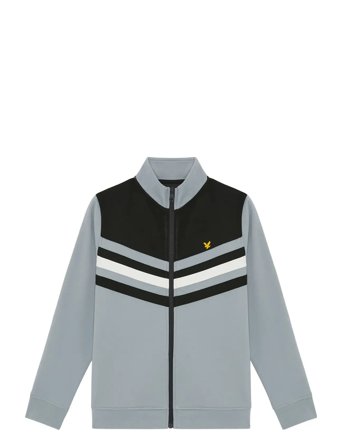 Colour Block Track Jacket Grey Lyle & Scott