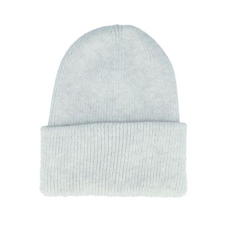Beechfield - Grå cuff Beanie - Cloud Grey Engineered Deep Cuffed @ Hatstore