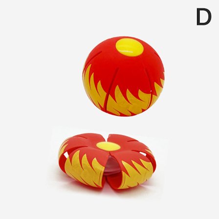 Flygande UFO Platt Kastskiva Boll Magisk Boll Leksak Barn Utomhus Blå