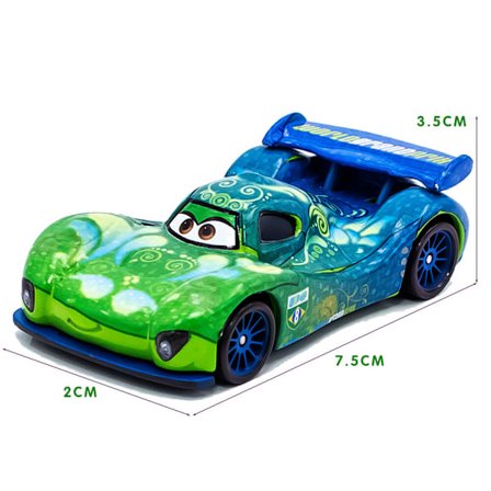 Disney Pixar Bilar Och Plan Lot Blixten 1:55 Diecast Modell Leksaker Gåva Lös Bil