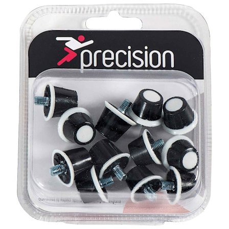 Precision Nylon Fotbollsdobbar (12-pack) One Size Svart/Vit