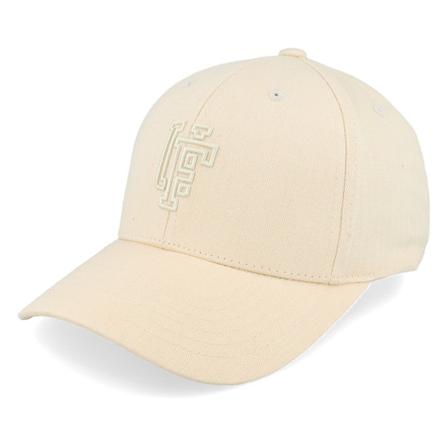 Upfront - Beige adjustable Cap - Spinback Herringbone Baseball Cap Rainy Day Adjustable @ Hatstore