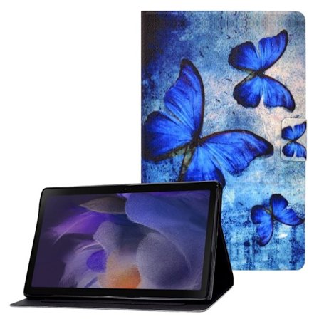 Samsung Galaxy Tab A8 2021 fodral - Blue Butterflies