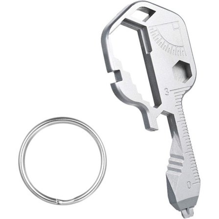 24-i-1 Multiverktøy Nøkkel Multilommeverktøy Stål Skrutrekker Flaskeåpner Multifunksjonell Leir