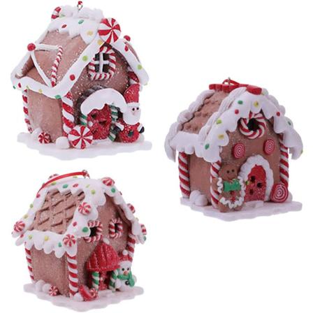 3 St Julprydnader För Pepparkakshus