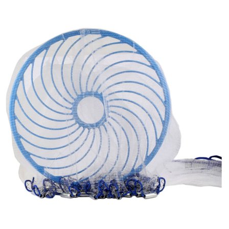 Wiggler UFO Cast Net w. Iron Sinkers 10m