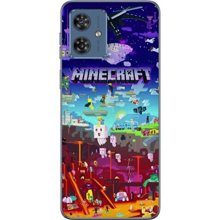 Yhteensopiva Puhelinkuori Motorola Motorola Moto G54 Minecraft