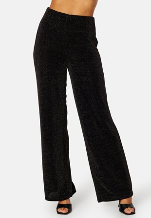 BUBBLEROOM Petronella sparkling trousers Black / Gold Klær
