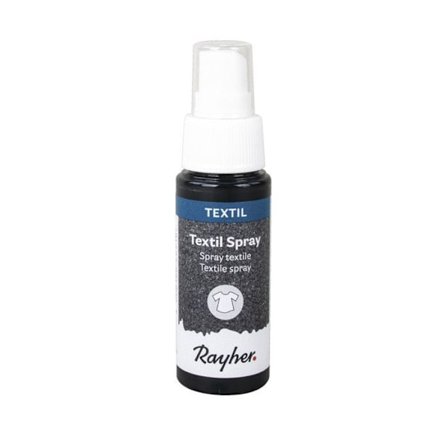 Textilspray, svart, 50ml flaska