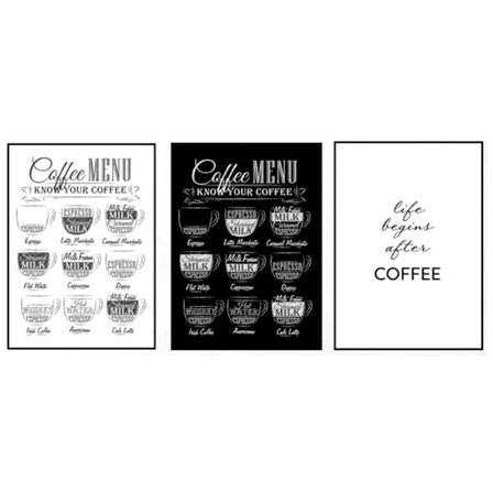 3 stk. Cafe-skilte 15,7 x 23,6 tommer Cafe-skilte Metal Cafe Bar-skilte Cafe Vægdekoration Cafe Bar Køkken Vægdekoration
