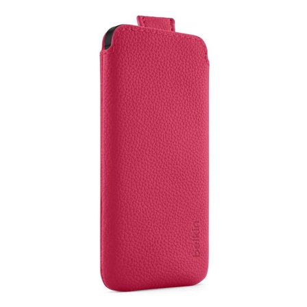 Belkin Pocket Case - Eske for mobiltelefon - dagglød - for Apple iPhone 5