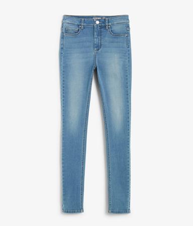 Super slim jeans short leg | Denim | Dam | Kappahl