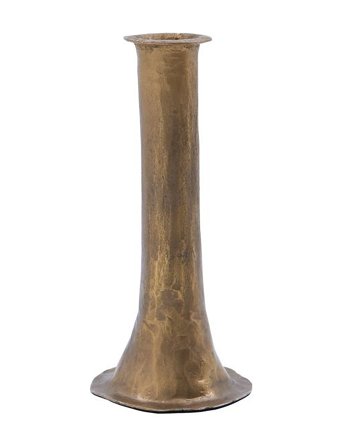 house doctor | Candle Holder, Hdticca, Antique Gold | 7X7X16CM