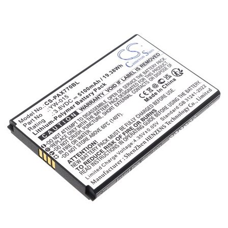 Batteri till Betalningsterminal för Pax A77