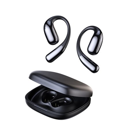 AI Oversættelses Earbuds A38 - Privat Model Sort Black