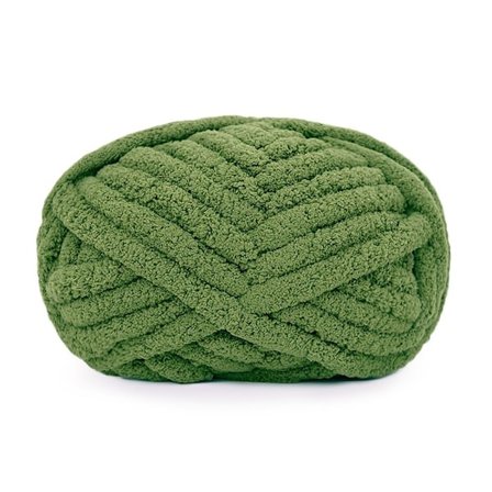 226g/Ball Strikket Garn Nøste GRØNN V