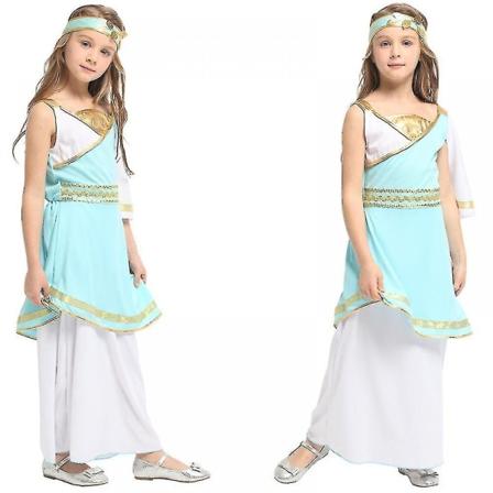 Flickor Venus Gudinna Kostym Fancy Dress Barn Outfit L