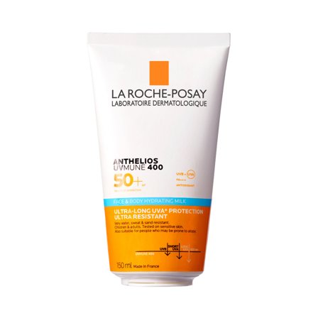 LA ROCHE-POSAY UVMune 400 Latte viso e corpo SPF50+ 150ml - Latte solare corpo alta prot.