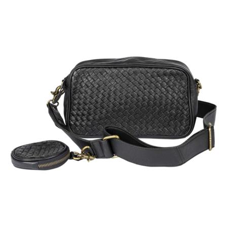Re:designed Crossbody Luna Urban Sort, Dame Skuldertasker, Størrelse: ONE Size