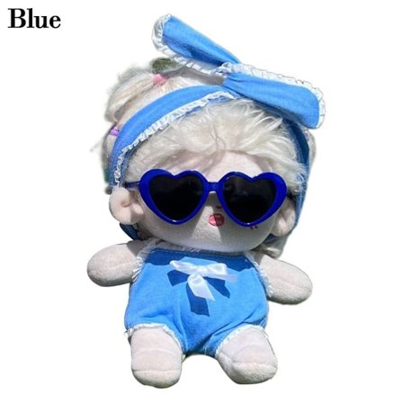 Nye Søte Klær 10cm Dukke Pyjamas BLÅ