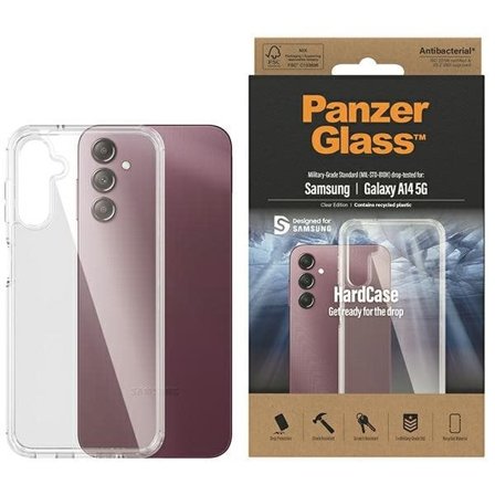 PanzerGlass ClearCase-kotelo Samsung Galaxy A14 5G - läpinäkyvä - läpinäkyvä