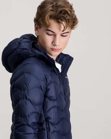 Peak Performance Jr Helium Down Hood Jacket Blau Jacken Jungen - Kids Brand Store