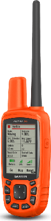 Garmin Alpha 50 Satellite navigation Orange One Size