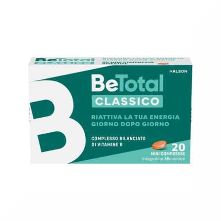 Be-Total Integratore Alimentare Vitamina B/B3/B12 Acido Folico