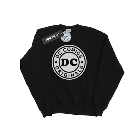 DC Comics Herr DC Originals Logotyp Sweatshirt M Svart