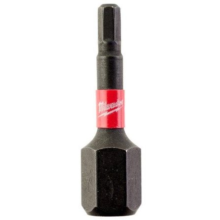 Milwaukee SHOCKWAVE Impact Duty HEX Bits 2-pakning 2,5x25 mm, Maskintilbehør & forbruk