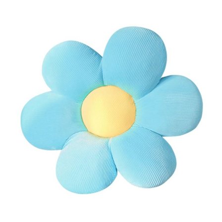 Daisy Blomsterformet Pyntepude Sød Gulvpude Siddeplads Blomsterpude Daisy Værelsesindretning Blomstergulvpude Pude til Læsning