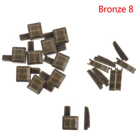 10 Set Legering Reparation Blixtlås Stopper Öppen Dragkedja Gör-det-själv-sömnad Z